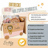 Spielzeugkiste Löwe Rosa