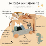 Spielzeugkiste Waschbär