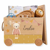Spielzeugkiste Teddy Rosa