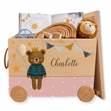 Spielzeugkiste Teddy Blau
