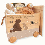 Spielzeugkiste Bär & Hase