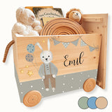 Spielzeugkiste Herr Hase