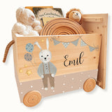 Spielzeugkiste Herr Hase