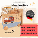 Spielzeugkiste Feuerwehr