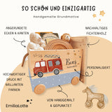 Spielzeugkiste Feuerwehr