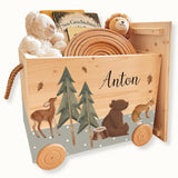 Spielzeugkiste Waldtiere