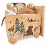 Spielzeugkiste Waldtiere