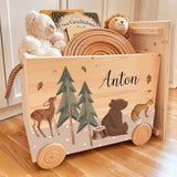 Spielzeugkiste Waldtiere
