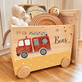 Spielzeugkiste Feuerwehr