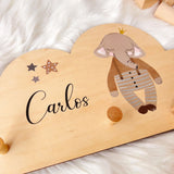 Kindergarderobe Elefant