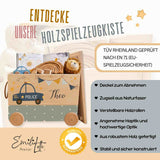 Spielzeugkiste Polizeiauto
