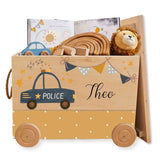 Spielzeugkiste Polizeiauto