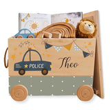 Spielzeugkiste Polizeiauto