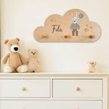 Kindergarderobe Teddy & Hase