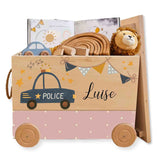 Spielzeugkiste Polizeiauto