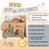 Spielzeugkiste Waldtiere