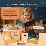 Spielzeugkiste Giraffe versch. Farben