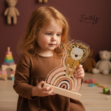 Nachtlichtlampen aus Acrylglas Löwe Rosa