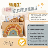 Spielzeugkiste bunter Regenbogen