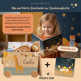 Spielzeugkiste Giraffe versch. Farben