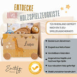 Spielzeugkiste Giraffe versch. Farben