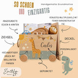 Spielzeugkiste Giraffe versch. Farben