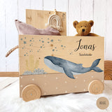 Spielzeugkiste Blauwal