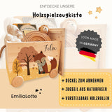 Spielzeugkiste Fuchs Wald Grün