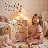 Spielzeugkiste Teddy Rosa