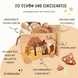 Spielzeugkiste Fuchs Wald Grün