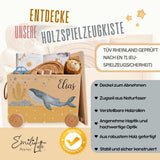 Spielzeugkiste Blauwal