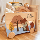 Spielzeugkiste Fuchs Wald