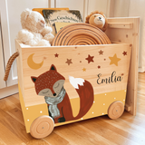 Spielzeugkiste Fuchs