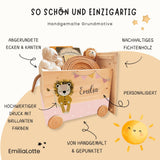 Spielzeugkiste Löwe Rosa