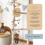 Messlatte Teddy blue Teddy Acryl