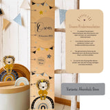 Messlatte Löwe blue Löwe Holz