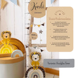 Messlatte Löwe blue Löwe Acryl