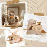 Affirmationsposter A3 Bär & Hase