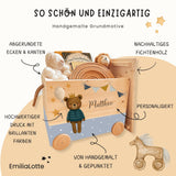 Spielzeugkiste Teddy Blau