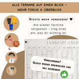 Jahresplaner Notizen 70x50