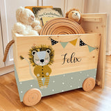 Spielzeugkiste Löwe