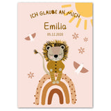 personalisiertes Kinderzimmer Poster A4 für Kinder