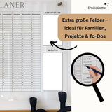 Jahresplaner Notizen 70x50