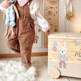 Spielzeugkiste Hasenmädchen Beige