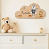 Kindergarderobe Teddy & Hase