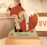 Nachtlichtlampe personalisiert aus Acrylglas Fuchs