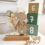 Nachtlichtlampe aus Acrylglas Elefant