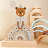 Nachtlichtlampe aus Acrylglas Teddy Vintage