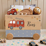 Spielzeugkiste Feuerwehr