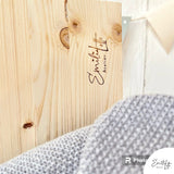 Spielzeugkiste "Löwe mit Mohnblume"